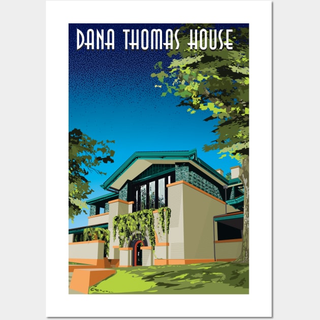 Dana Thomas House Wall Art by Limey_57